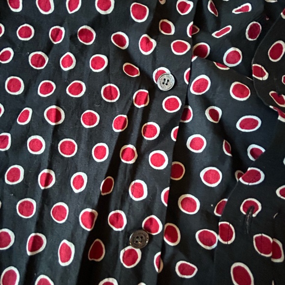 BURBERRY Polka dot button down - Picture 2 of 5